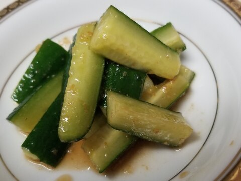 とまらない!☆韓国風きゅうりの和え物